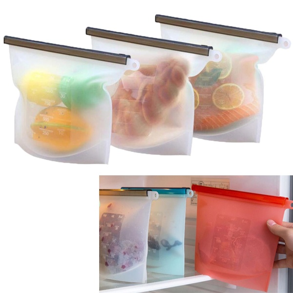 34Oz Silicone Fresh-keeping Bags