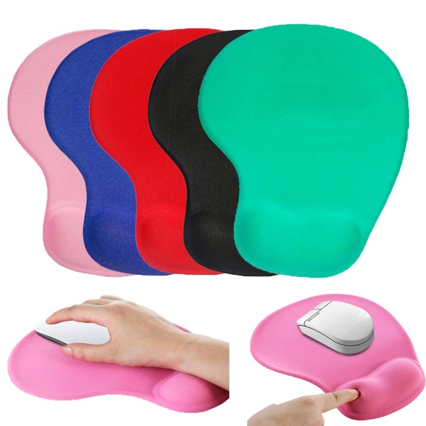 Silicone Mouse Pad w/Wrist Support